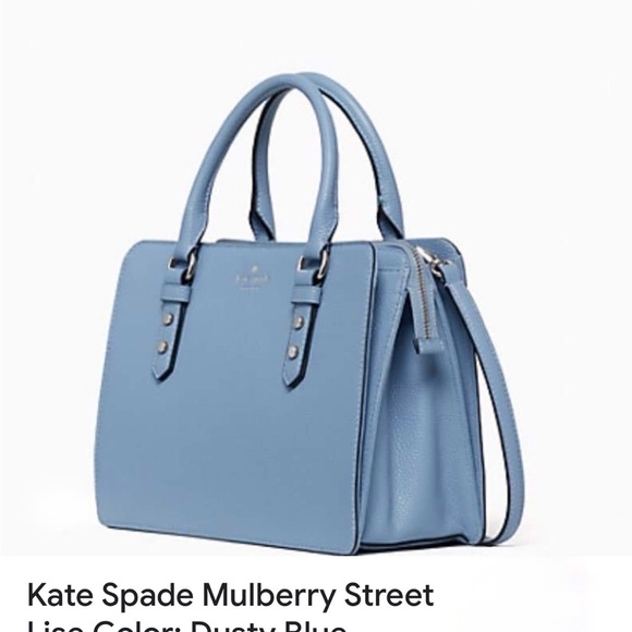 Kate Spade New York Mulberry Street Lise Satchel Leather Handbag - Picture 3 of 10